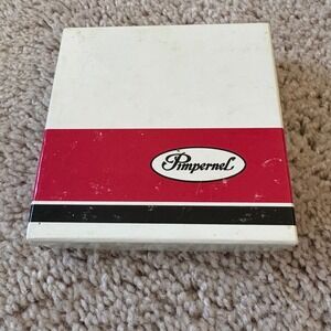 Pimpernel‎ Famous British Golf Clubs Coasters Set of 6 Vintage Cork Back